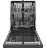 GE GE(R) ENERGY STAR(R) Fingerprint Resistant Front Control with Stainless Steel Interior Dishwasher with Sanitize Cycle GDF670SYVFS (3)
