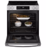 GE GE(R) ENERGY STAR(R) 30" Slide-In Electric Convection Range with No Preheat Air Fry and EasyWash(TM) Oven Tray GRS600AVFS (6)