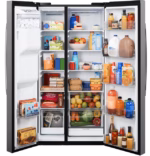 GE GE(R) 27.9 Cu. Ft. Side-By-Side Refrigerator with Extra Tall Dispenser and In-Door Icemaker GSS28NYYFS (6)