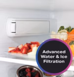 GE Profile GE Profile(TM) ENERGY STAR(R) 23.1 Cu. Ft. Counter-Depth Fingerprint Resistant French-Door Refrigerator PWE23KYNFS (9)