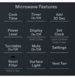 GE GE(R) 1.7 Cu. Ft. Over-the-Range Sensor Microwave Oven JVM6175EKES (15)