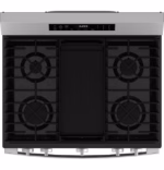 GE GE(R) 30" Free-Standing Gas Convection Range with No Preheat Air Fry and EasyWash(TM) Oven Tray GGF600AVSS (3)