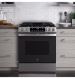 GE GE(R) 30" Slide-In Front Control Gas Range with Crisp Mode GGS500SVSS (8)