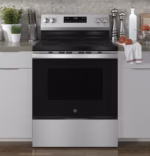 GE GE(R) ENERGY STAR(R) 30" Free-Standing Electric Range GRF40HSVSS (7)