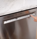GE GE(R) ENERGY STAR(R) Fingerprint Resistant Front Control with Stainless Steel Interior Dishwasher with Sanitize Cycle GDF670SYVFS (8)