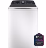 GE Profile GE Profile(TM) ENERGY STAR(R) 5.3 cu. ft. Capacity Washer with Smarter Wash Technology and FlexDispense(TM) PTW705BSTWS