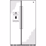 GE GE(R) 21.9 Cu. Ft. Counter-Depth Side-By-Side Refrigerator GZS22DSJSS (7)