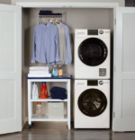 GE GE(R) ENERGY STAR(R) 24" 2.4 Cu. Ft. Front Load Washer with Steam GFW148SSMWW (14)