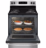 GE GE(R) ENERGY STAR(R) 30" Free-Standing Self-Clean Electric Range JB256RTSS (4)