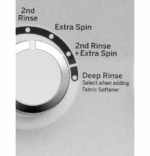 GE GE(R) ENERGY STAR(R) 4.4 cu. ft. stainless steel capacity washer GTW490ACJWS (8)