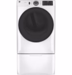 GE GE(R) ENERGY STAR(R) Long Vent 7.8 cu. ft. Capacity Smart Electric Dryer with Sanitize Cycle GFV55ESSNWW (4)