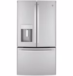 GE GE ENERGY STAR 22.1 Cu. Ft. Counter-Depth Fingerprint Resistant French-Door Refrigerator GYE22GYNFS