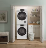 GE GE(R) ENERGY STAR(R) 24" 2.4 Cu. Ft. Front Load Washer with Steam GFW148SSMWW (9)