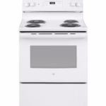 GE GE(R) ENERGY STAR(R) 30" Free-Standing Electric Range JBS360DMWW