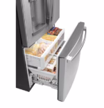 GE GE ENERGY STAR 22.1 Cu. Ft. Counter-Depth Fingerprint Resistant French-Door Refrigerator GYE22GYNFS (7)