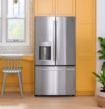 GE GE ENERGY STAR 22.1 Cu. Ft. Counter-Depth Fingerprint Resistant French-Door Refrigerator GYE22GYNFS (15)