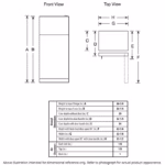 GE GE(R) ENERGY STAR(R) 21.1 Cu. Ft. Top-Freezer Refrigerator GIE21GSHSS (6)