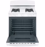 GE GE(R) 30" Free-Standing Front Control Gas Range JGBS10DEMWW (3)