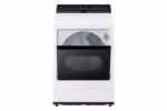 LG 7.3 cu. ft. Ultra Large Capacity Rear Control Electric Dryer with LG EasyLoad(TM) Door and AI Sensing DLE8400WE (8)
