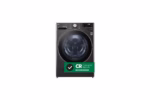 LG 4.5 cu. ft. Ultra Large Capacity Front Load Washer - Black Steel WM4000HBA