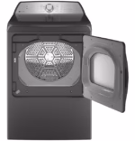 GE Profile GE Profile(TM) ENERGY STAR(R) 7.4 cu. ft. Capacity aluminized alloy drum Gas Dryer with Sanitize Cycle and Sensor Dry PTD60GBPRDG (5)
