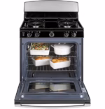 GE GE(R) 30" Free-Standing Gas Range JGBS30RETSS (4)