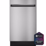 GE Profile GE Profile(TM) ENERGY STAR(R) 18" ADA Compliant Stainless Steel Interior Dishwasher with Sanitize Cycle PDT145SSLSS