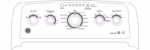 GE GE(R) ENERGY STAR(R) 4.4 cu. ft. stainless steel capacity washer GTW490ACJWS (15)