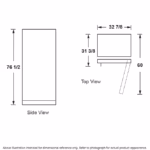 GE GE(R) ENERGY STAR(R) 21.3 Cu. Ft. Frost-Free Garage Ready Upright Freezer FUF21DLRWW (9)
