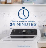GE GE(R) 4.5 cu. ft. Capacity Washer with Water Level Control GTW585BPVDG (13)