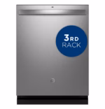 GE GE(R) ENERGY STAR(R) Fingerprint Resistant Top Control with Stainless Steel Interior Dishwasher with Sanitize Cycle GDT650SYVFS (3)