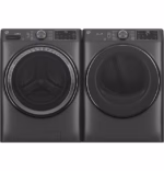 GE GE(R) ENERGY STAR(R) 7.8 cu. ft. Capacity Smart Front Load Gas Dryer with Steam and Sanitize Cycle GFD65GSPVDS (5)