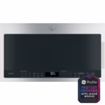 GE Profile GE Profile(TM) 2.1 Cu. Ft. Over-the-Range Sensor Microwave Oven PVM9005SJSS