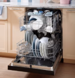 GE GE(R) ENERGY STAR(R) Front Control with Stainless Steel Interior Dishwasher with Sanitize Cycle GDF650SYVFS (10)