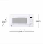 GE GE(R) 2.0 Cu. Ft. Capacity Countertop Microwave Oven GCST20S1WWW (10)