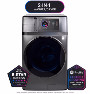 GE Profile GE Profile ENERGY STAR 4.8 cu. ft. Capacity UltraFast Combo with Ventless Inverter Heat Pump Technology Washer/Dryer PFQ97HSPVDS