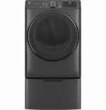 GE GE(R) ENERGY STAR(R) 7.8 cu. ft. Capacity Smart Front Load Electric Dryer with Steam and Sanitize Cycle GFD65ESPVDS (11)
