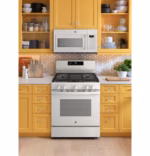 GE GE(R) 30" Free-Standing Gas Convection Range with No Preheat Air Fry and EasyWash(TM) Oven Tray GGF600AVWW (7)