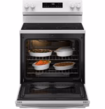 GE GE(R) ENERGY STAR(R) 30" Free-Standing Electric Range GRF400SVWW (5)