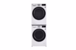 LG 4.2 cu. ft. Smart Wi-Fi Enabled Compact Front Load Dryer with Dual Inverter HeatPump(TM) Technology DLHC1455W (13)