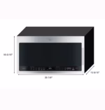GE Profile GE Profile(TM) 2.1 Cu. Ft. Over-the-Range Sensor Microwave Oven PVM9005SJSS (13)