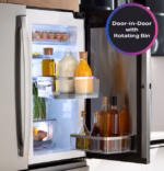 GE Profile GE Profile(TM) 22.4 Cu. Ft. Smart Counter-Depth Fingerprint Resistant 4-Door French-Door Refrigerator with Door In Door PXD22BYPFS (7)