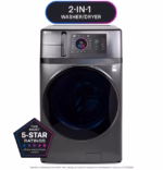 GE Profile GE Profile ENERGY STAR 4.8 cu. ft. Capacity UltraFast Combo with Ventless Inverter Heat Pump Technology Washer/Dryer PFQ97HSPVDS (2)