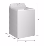 GE GE(R) 4.0 cu. ft. Capacity Washer with Stainless Steel Basket and Water Level Control GTW220ACWWW (11)