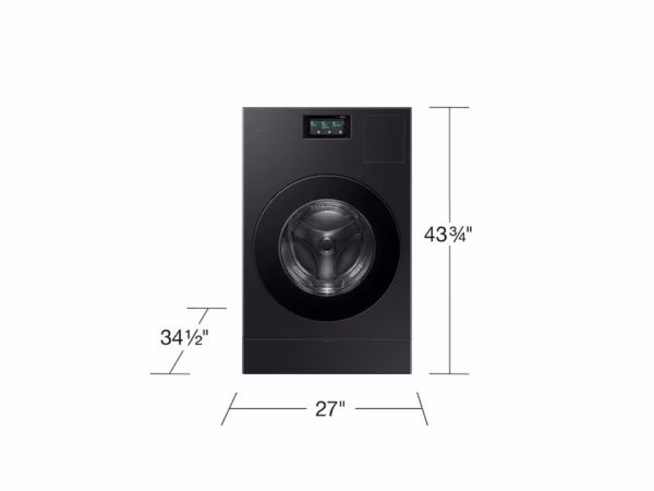 Samsung Bespoke AI All-in-One Ventless Combo AI Home 7" LCD Display AI OptiWash(TM) and Dry 5.3 cu.ft. WD53DBA900HBA1