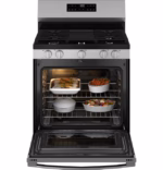 GE GE(R) 30" Free-Standing Gas Range with Crisp Mode GGF500PVSS (5)