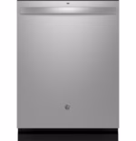 GE GE(R) ENERGY STAR(R) Fingerprint Resistant Top Control with Stainless Steel Interior Dishwasher with Sanitize Cycle GDT650SYVFS