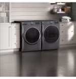 GE GE(R) ENERGY STAR(R) 7.8 cu. ft. Capacity Smart Front Load Gas Dryer with Steam and Sanitize Cycle GFD65GSPVDS (8)