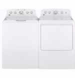 GE GE(R) 4.5 cu. ft. Capacity Washer with Stainless Steel Basket GTW465ASNWW (4)