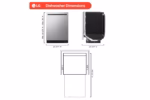 LG Smart Top Control FlushFit Design Dishwasher - LDNPQ445S LDNPQ445S (2)